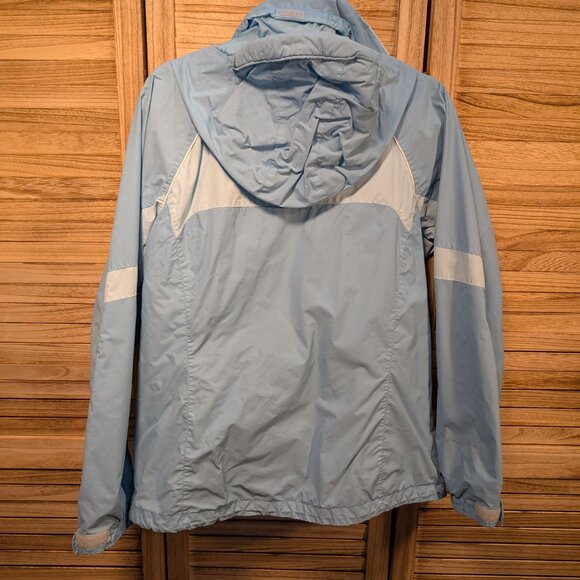 Columbia Sky Blue/White Outdoor Jacket Size Med - Picture 9 of 15